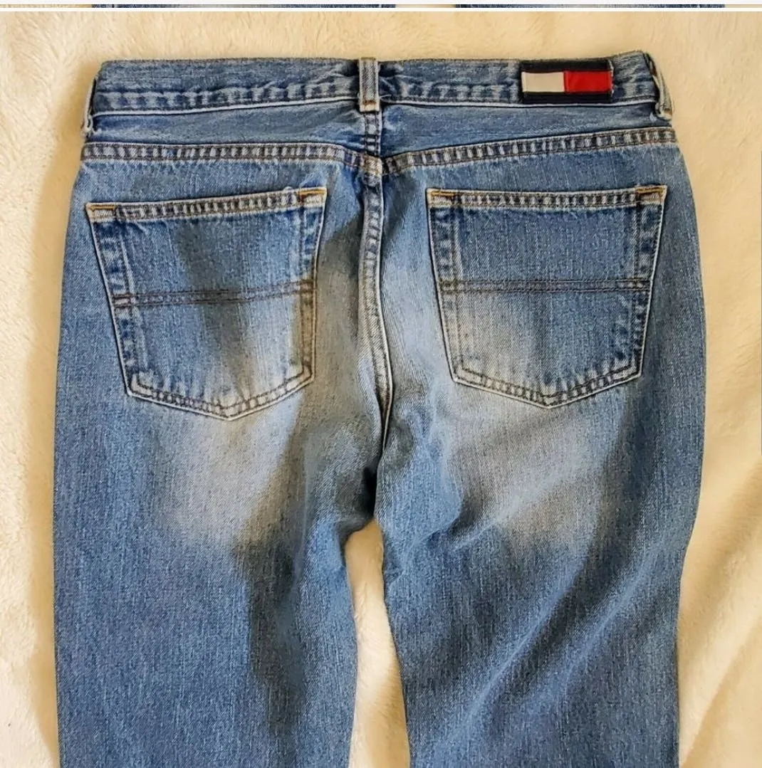 00's Midrise Straight Leg Jeans by Tommy Hilfiger