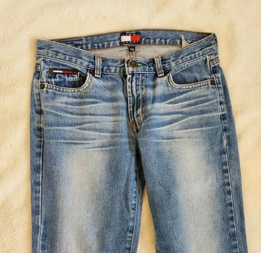 00's Midrise Straight Leg Jeans by Tommy Hilfiger