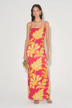 Alchemy Maxi Dress - Fuschia Fern