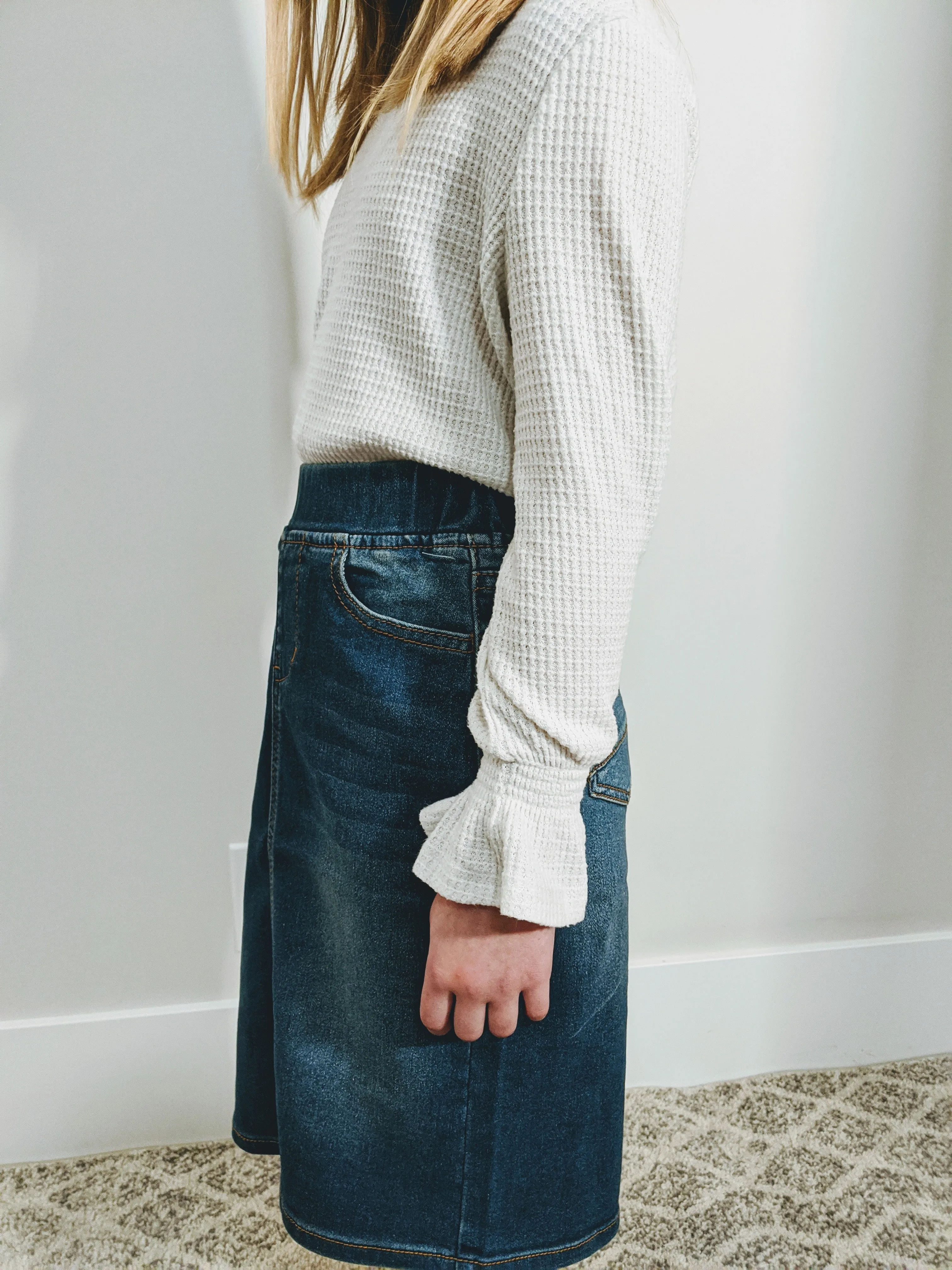 All Day Every Day Denim Skirt GIRLS