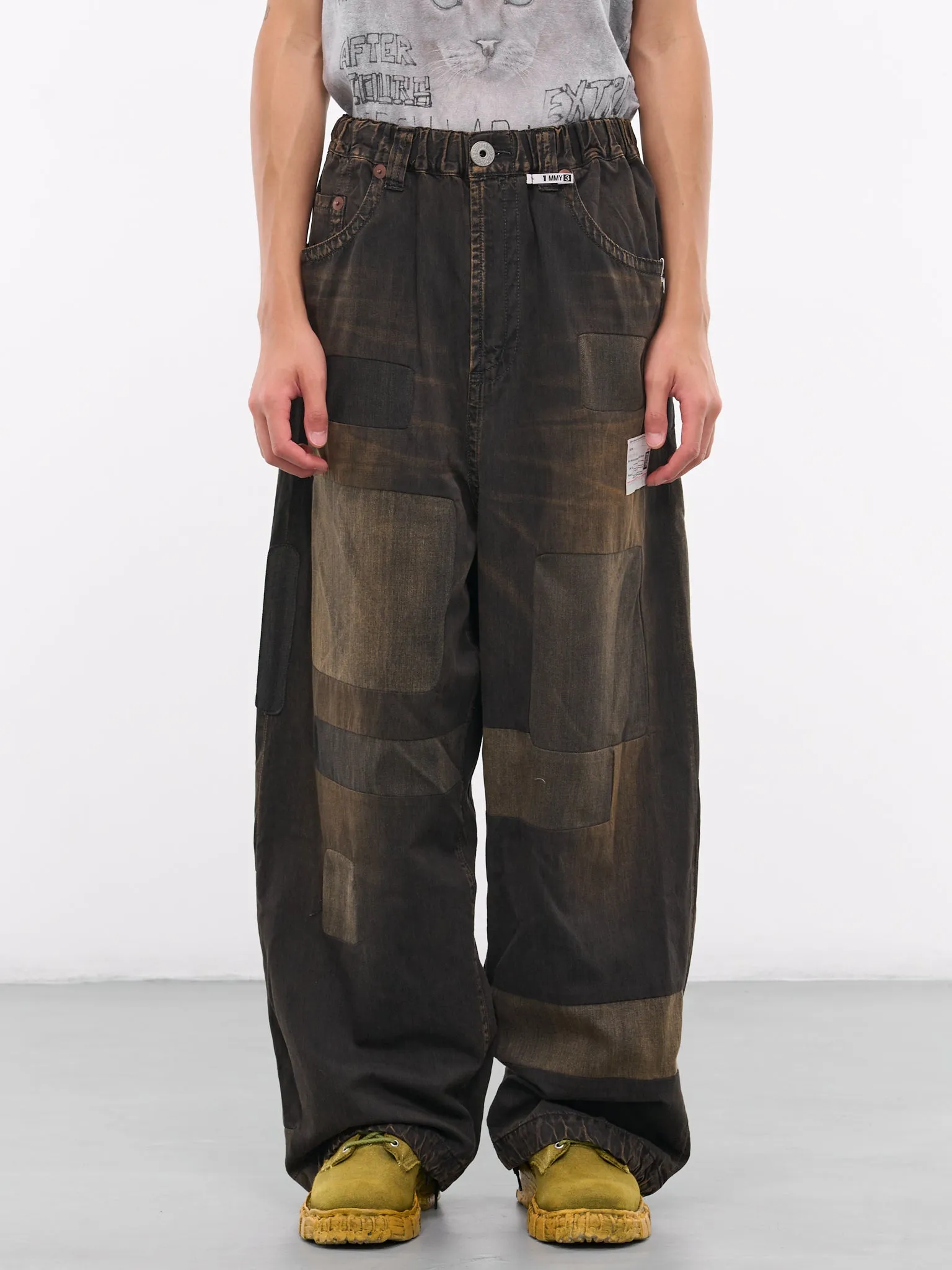 Baggy Jeans (A13PT024-BLACK)