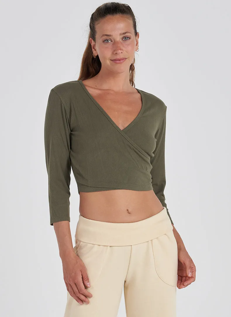 Ballet Wrap Top - FINAL SALE