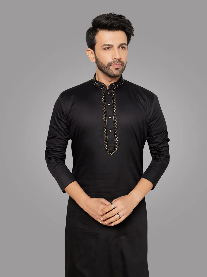 Black Kurta Pajama | TULA