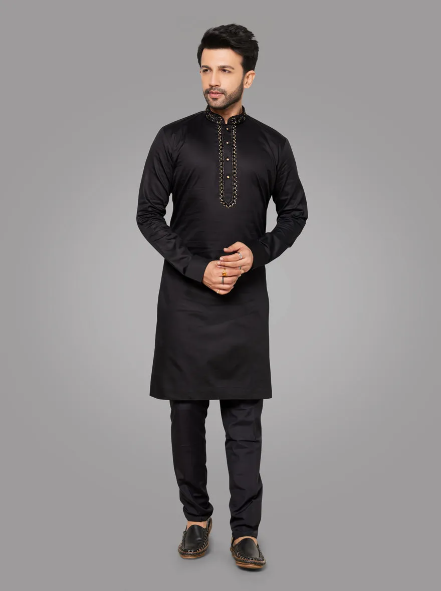 Black Kurta Pajama | TULA