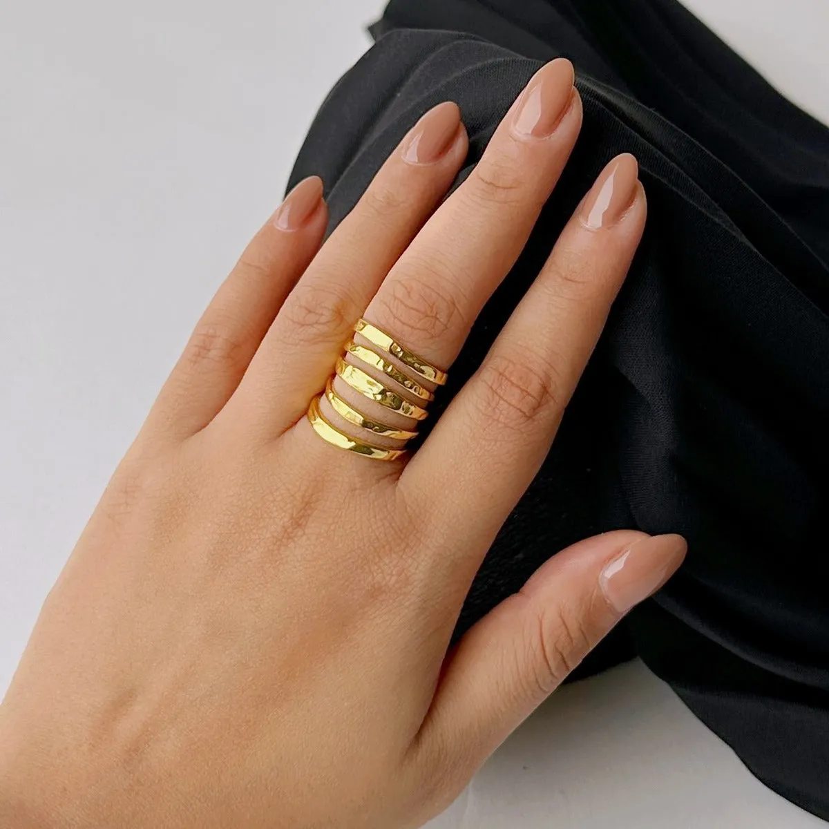 Bold Bash Statement Ring