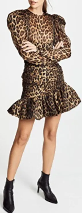 'Borneo' Leopard Dress