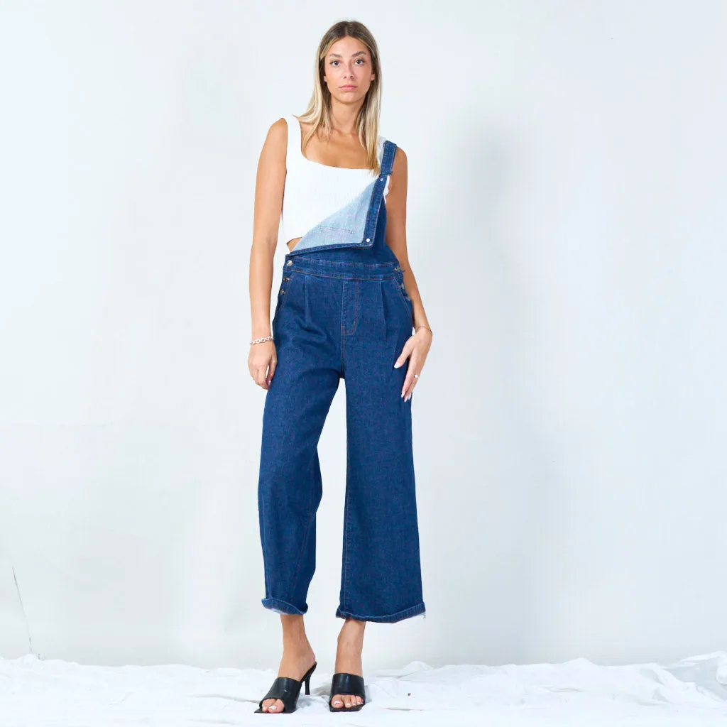 Classic denim overalls wholesale