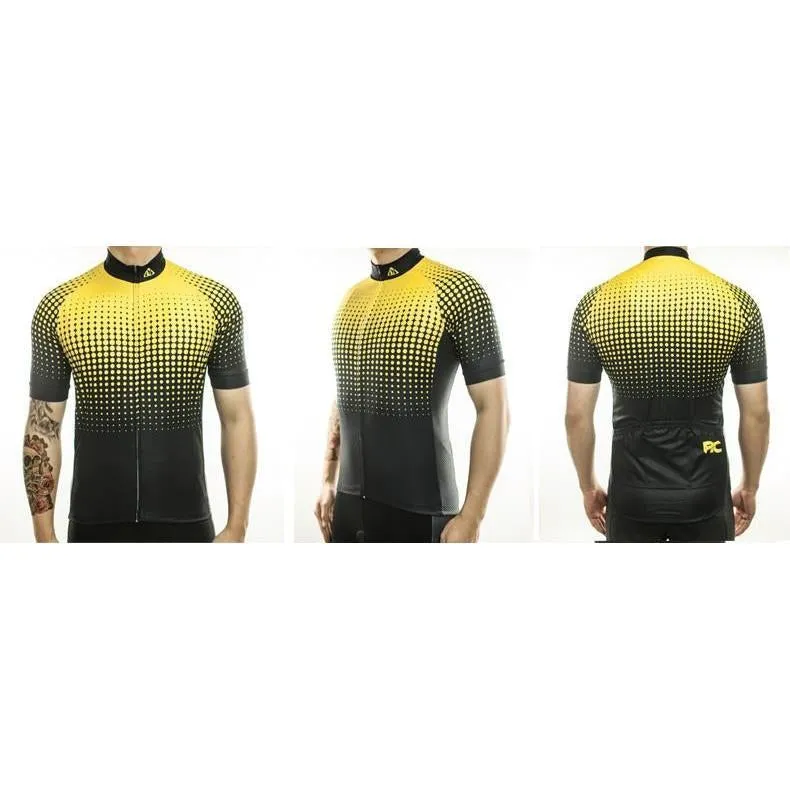 Gradient Short Sleeve Jersey Yellow