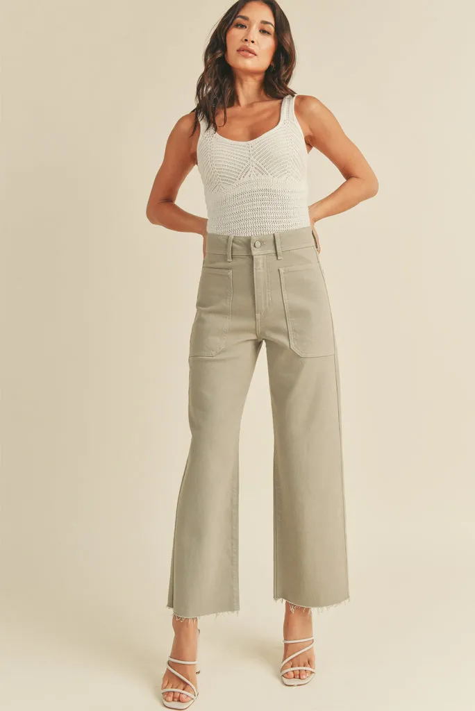 JBD UTILITY WIDE LEG JEAN, MULTIPLE COLORS