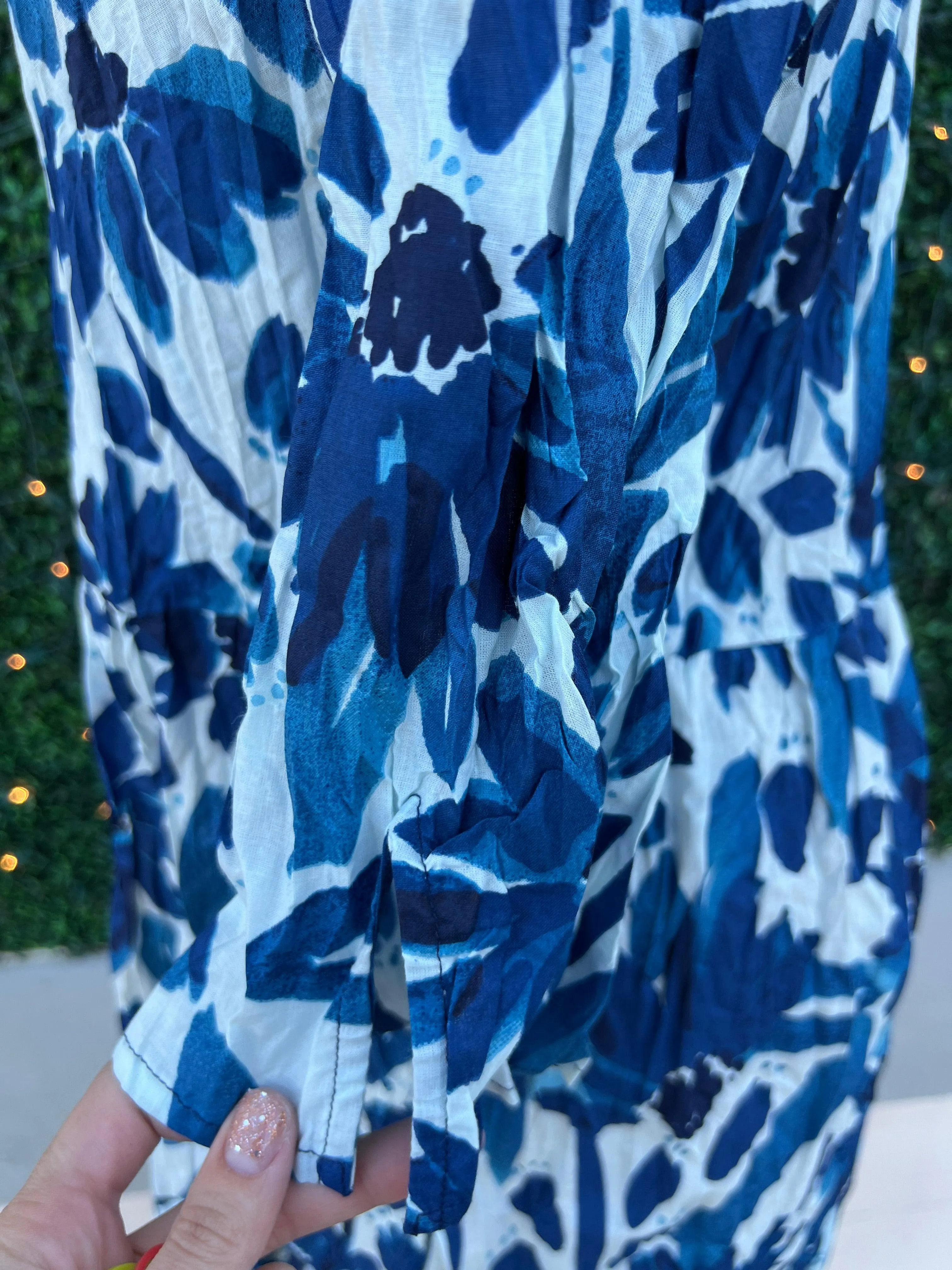 JOK Blue Daisy Maxi Dress