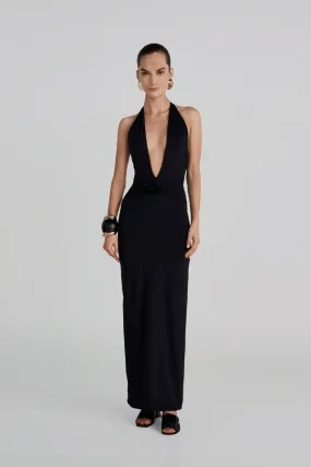 Stunning Black Maxi Dress by Lirio - Elegant and Flowy