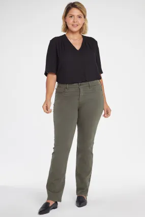 Marilyn Straight Jeans In Plus Size - Deep Depths