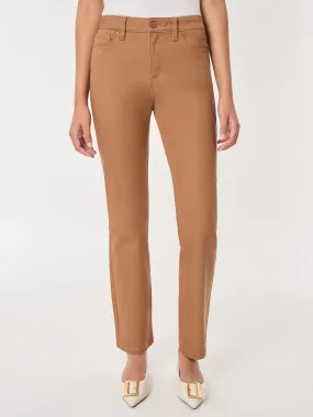 Petite Lexington Straight Leg Jeans, Caramel