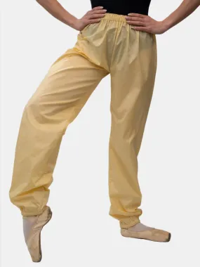 Straw Yellow Warm-Up Dance Trash Bag Pants MP5003